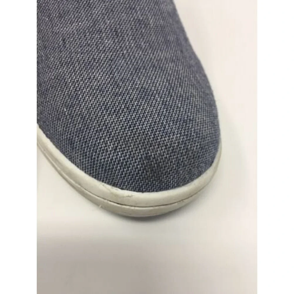 Ben Sherman Men's Blue Canvas Low Top Lace Up Sneakers Shoes Size 7